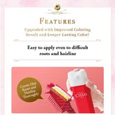 Hoyu Cielo EX Cream Hair Color Grey Hair Dye Kit #5 Natural Brown